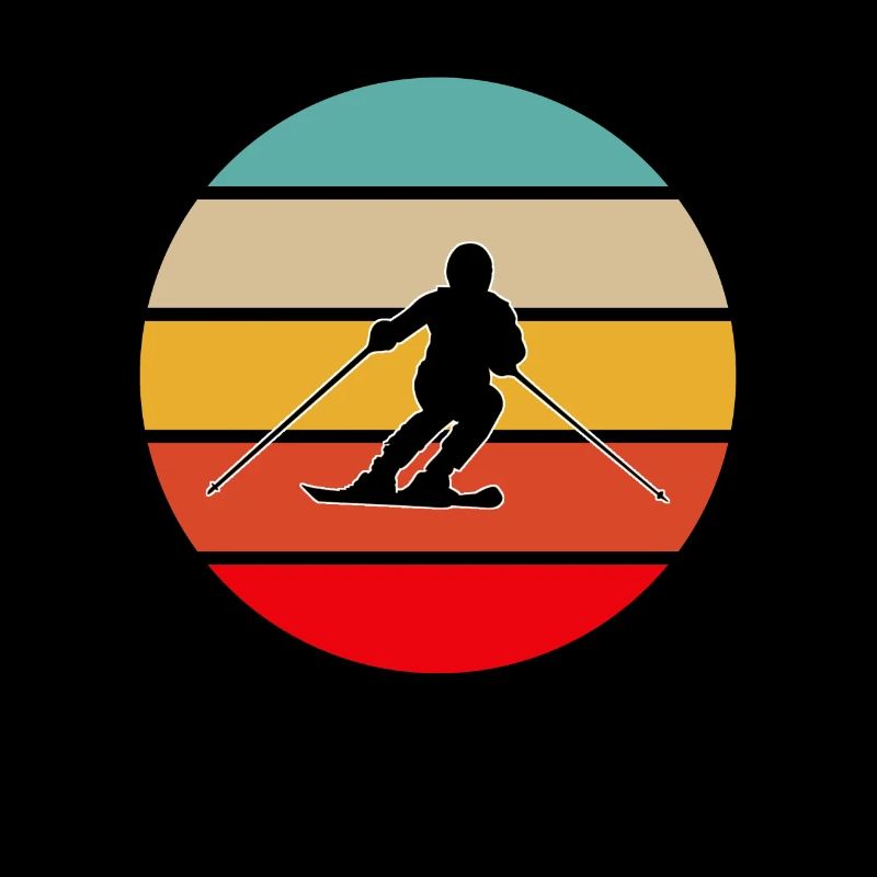 Retro skiing