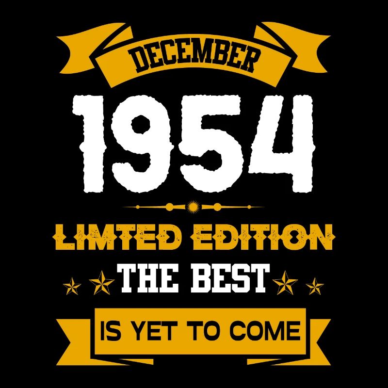 Dezember 1954 Geburtstagsgeschenk