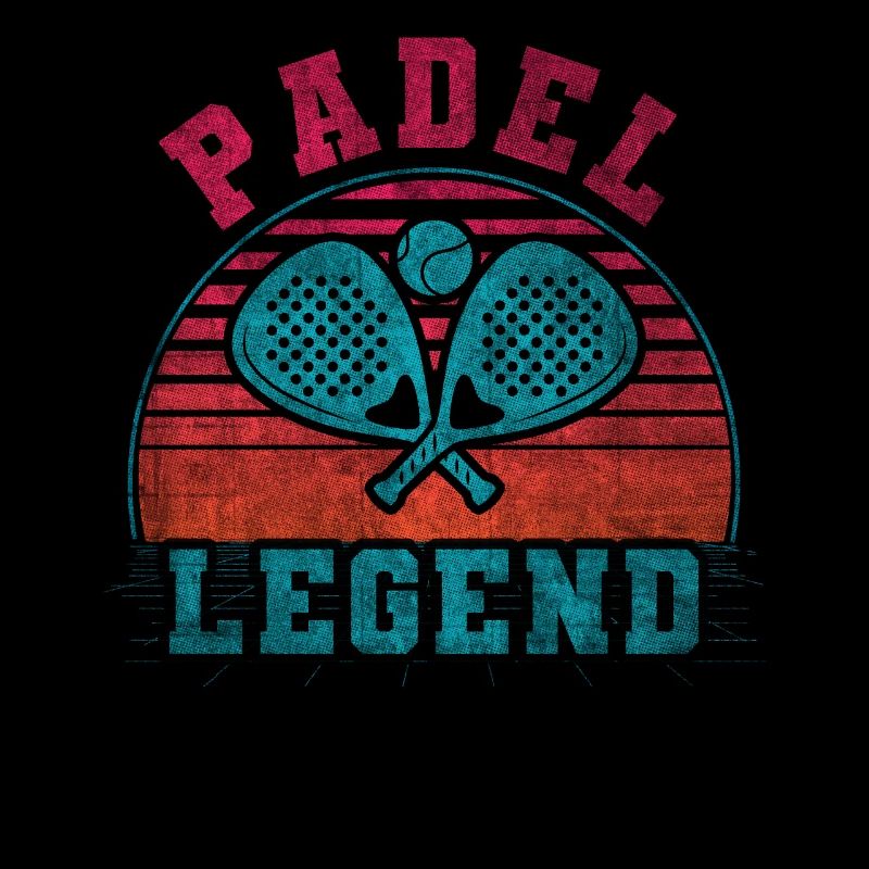 Cool Retro Crossing Rackets Padel Legend