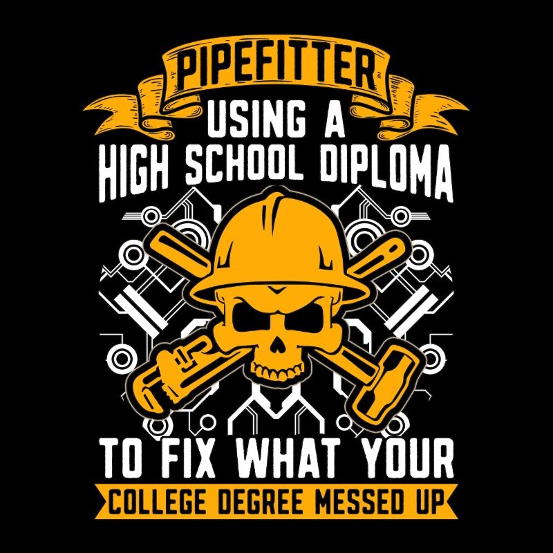 Pipefitter Using A High School Foreman Pipefitters