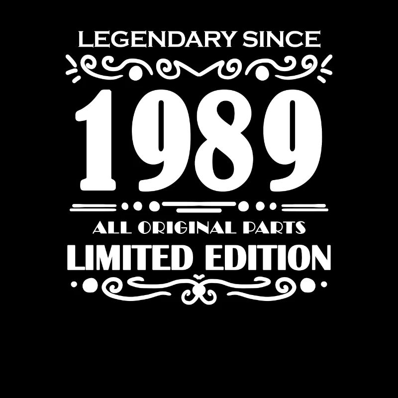 1989 - Né 1989 - Année de construction 1989