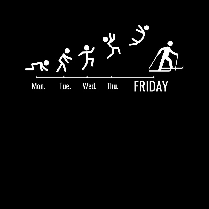 Skiing Skiing Skiing Weekend Skis