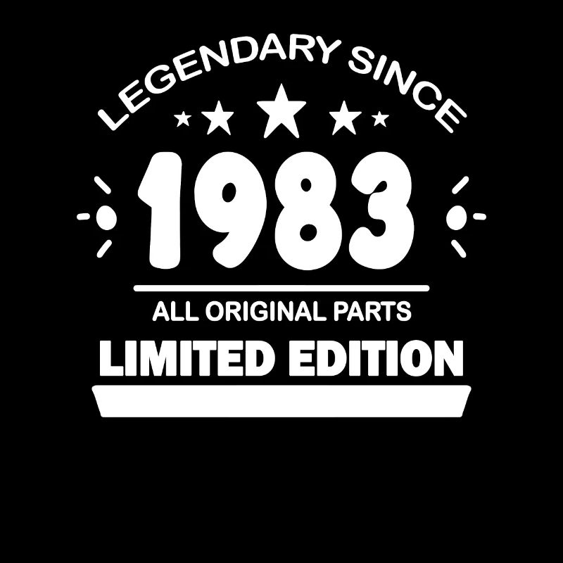 1983 - Né 1983 - Année de construction 1983