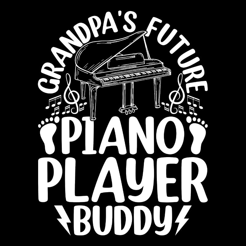 Grandpa's Future Piano Player Buddy Piano Keyboard