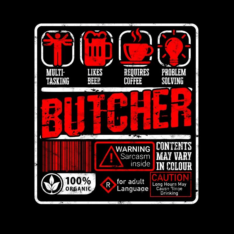 Boucher Découpeur de viande Couteaux de cuisson Boucher