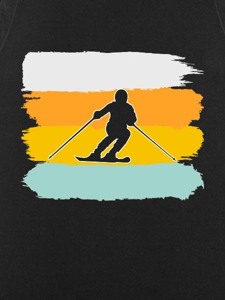 Retro skiing