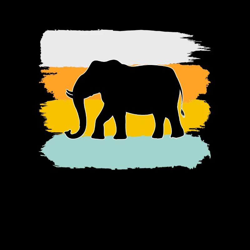 Éléphant Rétro