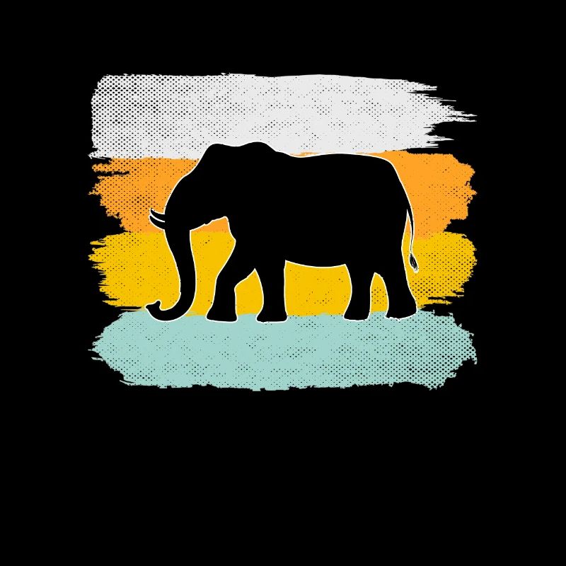 Éléphant Rétro