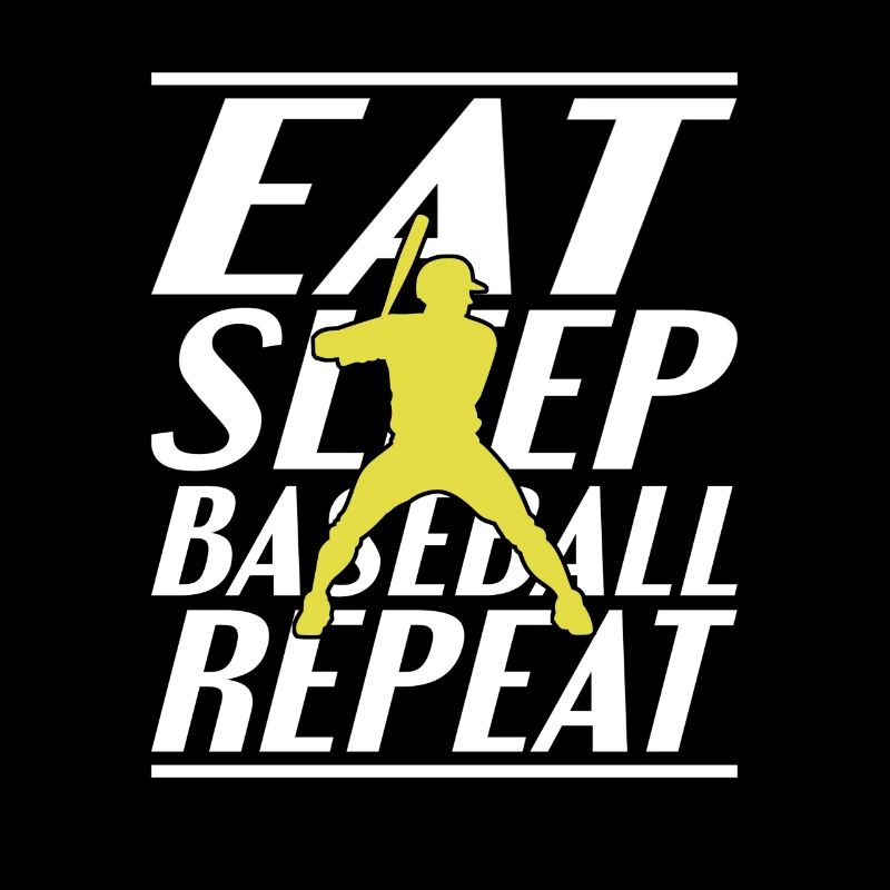 Manger du baseball endormi