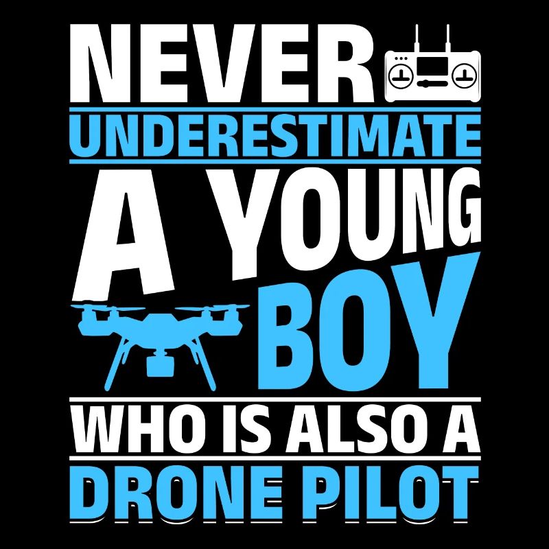 Pilote de drone quadcopter - Pilote de drone garçon