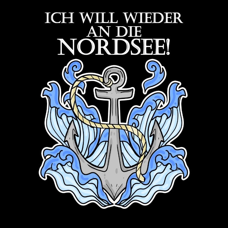 Anker Nordsee Plattdeutsch Spruch Moin