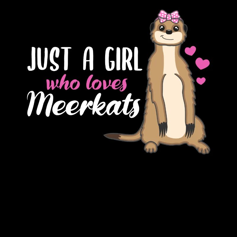 Erdmännchen Spruch Geschenk Damen Mädchen