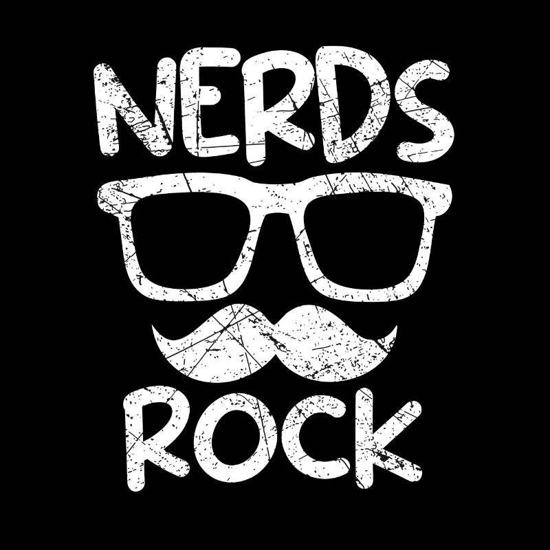 Nerds Rock Gamer Geek Computer Scientist