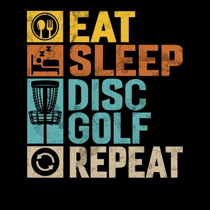 Funny Disc Golf & Ultimate Frisbee Player