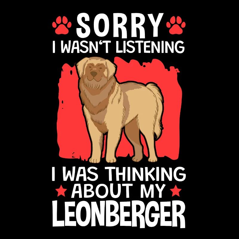 J’ai pensé à mon Leonberger Leonberger