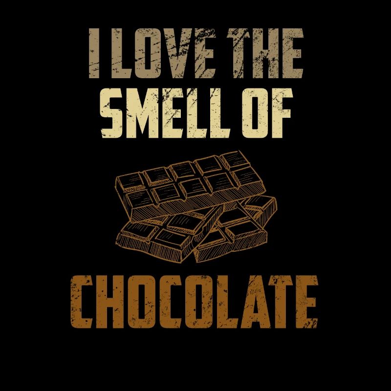 Dessert au chocolat J’aime l’odeur du chocolat Co