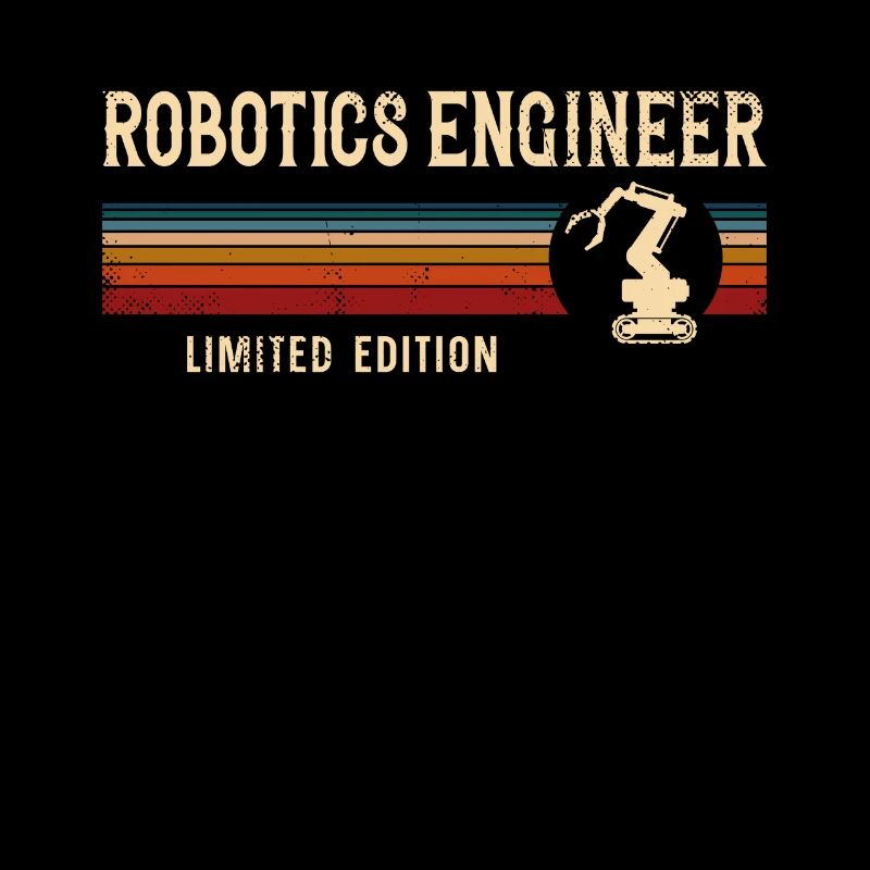 Robot Robotics Engineer Retro