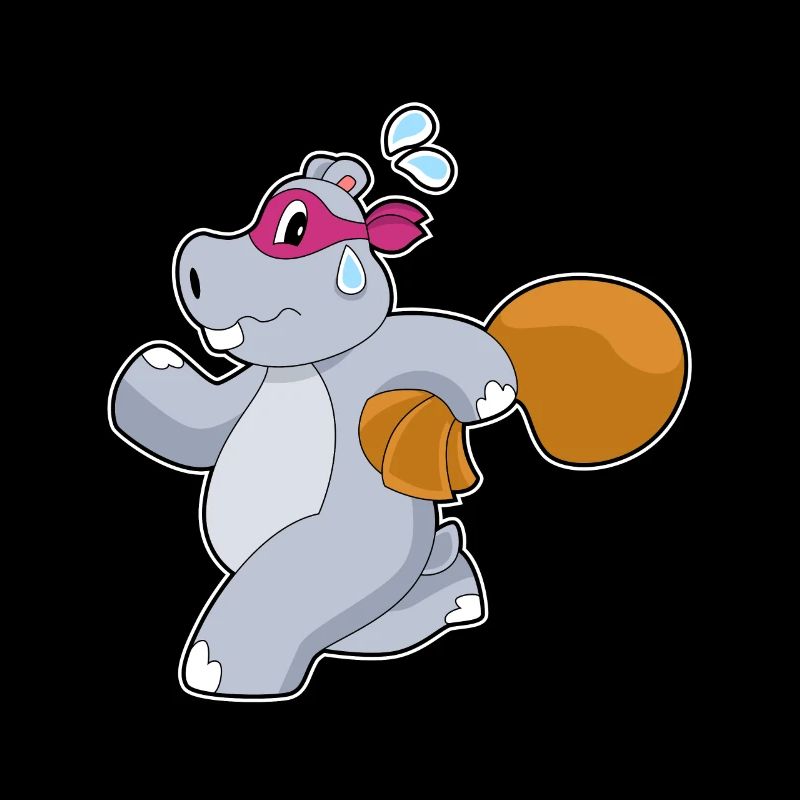 Sac d’argent Hippo Robber