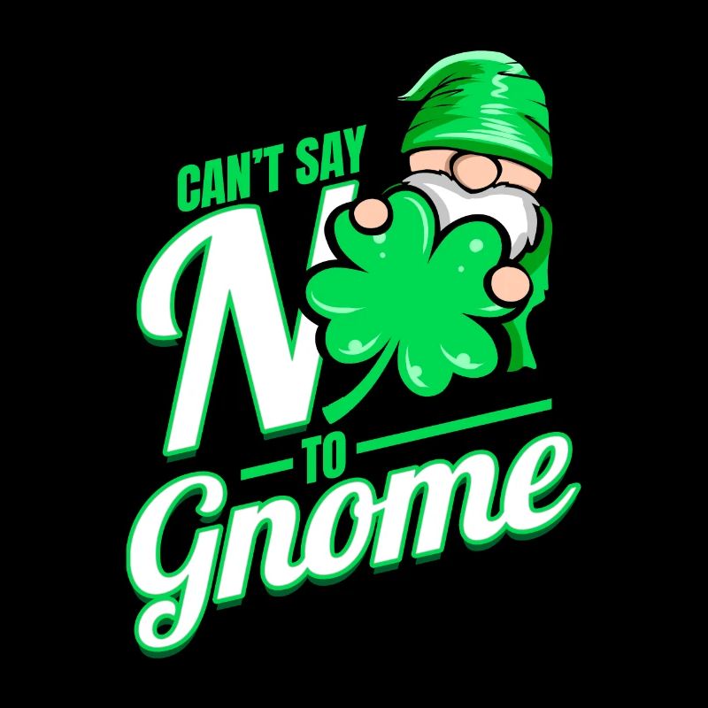 Les trèfles ne peuvent pas dire non à Gnome le jour de la Saint-Patrick