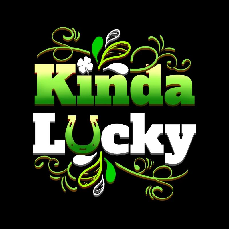 Kinda Luck Horseshow et trèfle à St Patrick