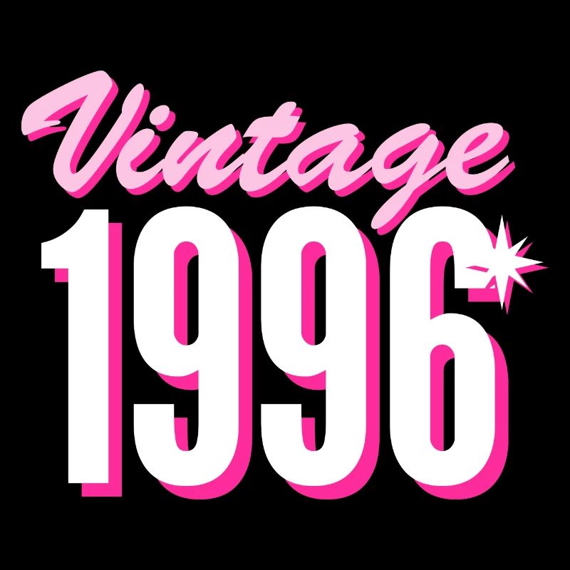 1996 Millésime Année de fabrication Vintage Gift Idea Retro