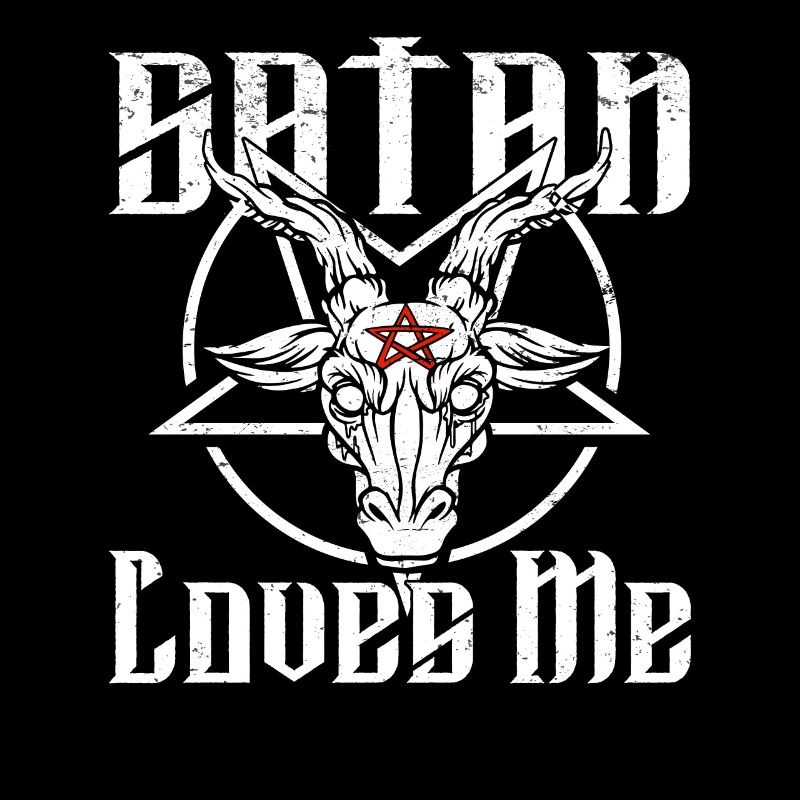 Satan Beelzebub Devil Gothic Pentagram Mystical