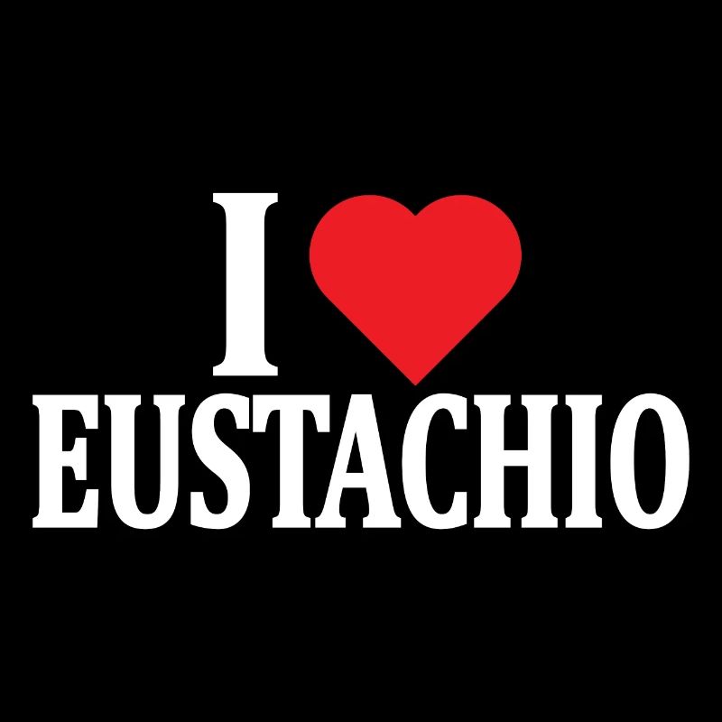 T-Shirt Ich liebe Eustace T-Shirt Geschenkidee