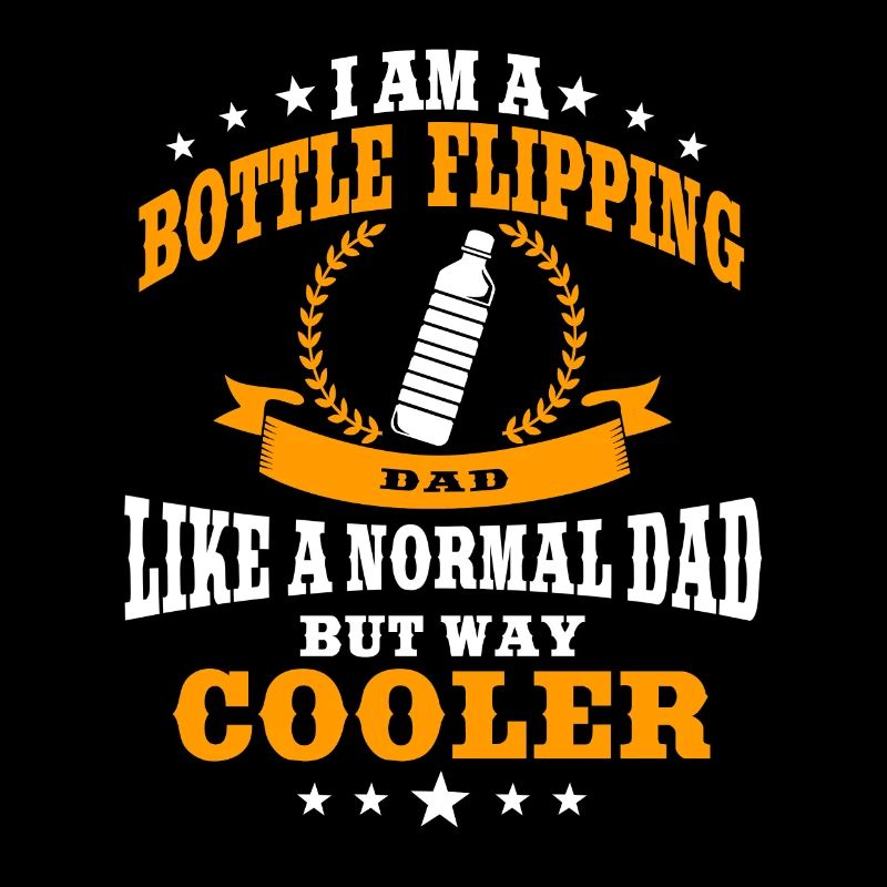 Bottle Flip Dad for Men