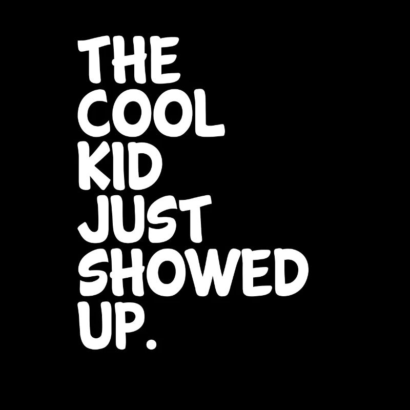 L’enfant cool vient de montrer les enfants