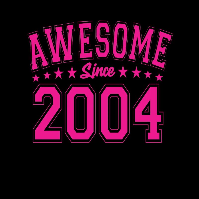 Awesome Since 2004 Geburtstag 2004 Vintage 2004