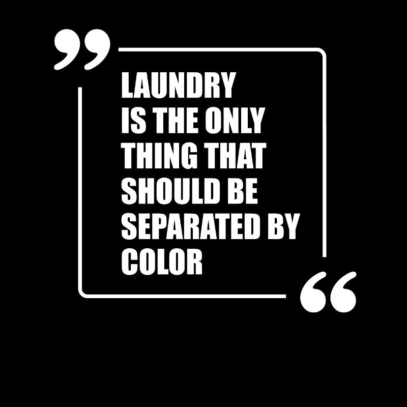 La lessive est la seule chose qui peut être faite par la couleur