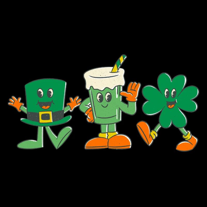Fröhlichen St Patrick Tag. St. Patrick's Day!