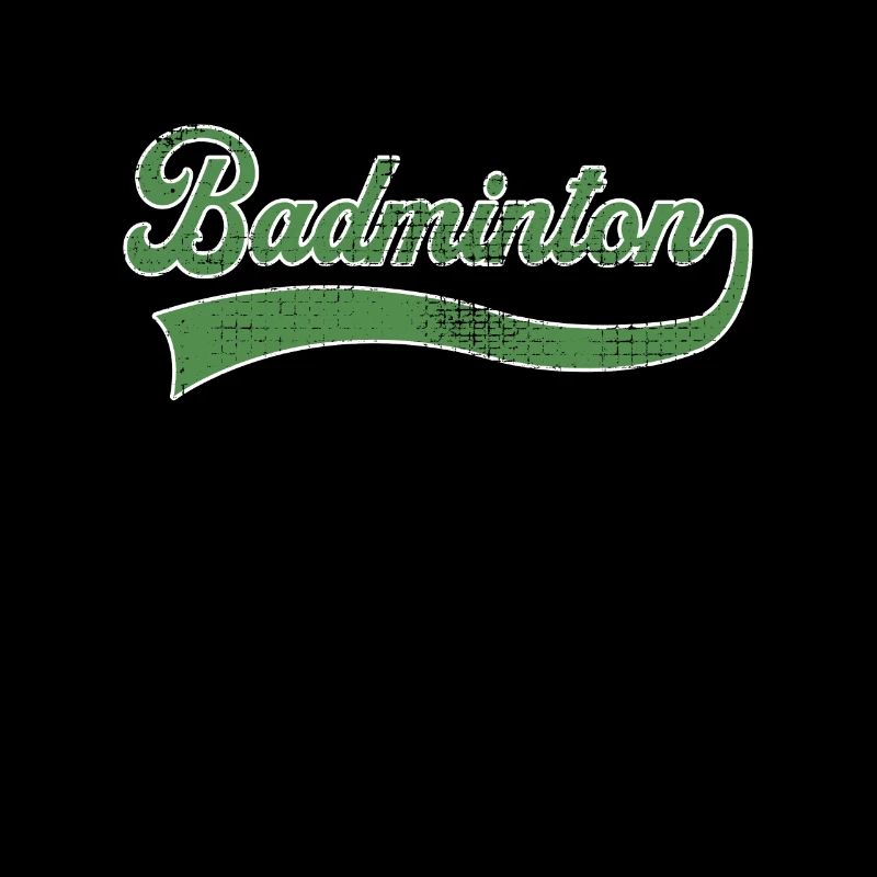 Lettrage de badminton