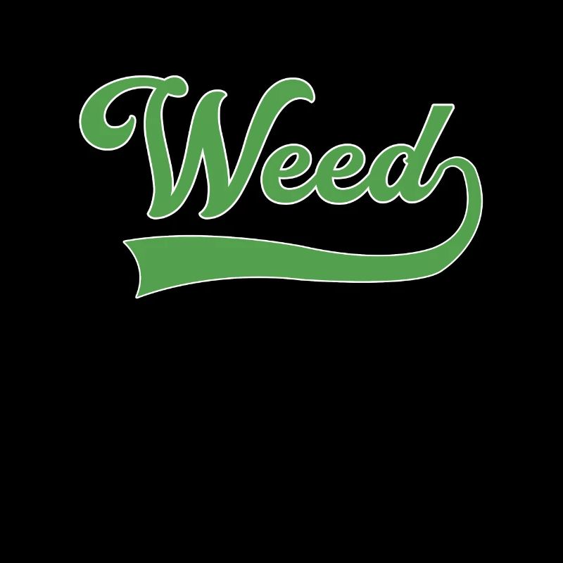 Weed lettering