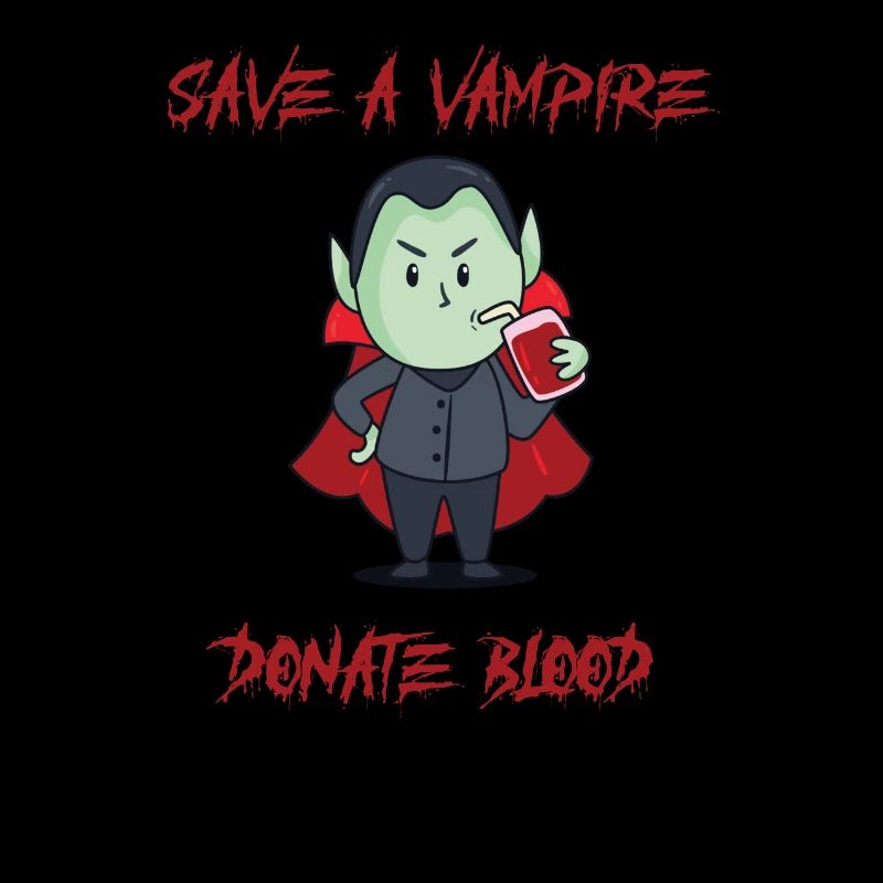 Save a vampire, donate blood -