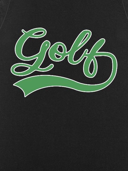 Golf lettering