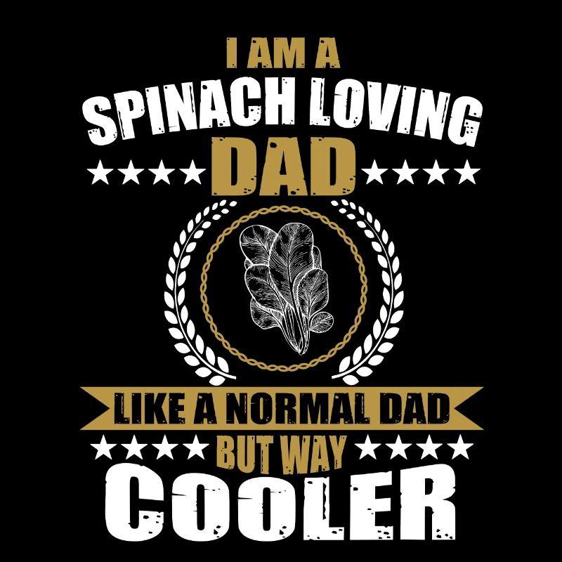 Spinach Lover Dad For Men
