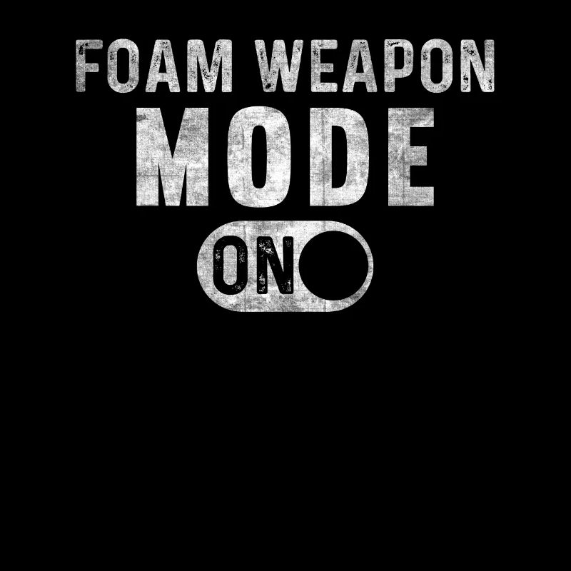Mode d’arme en mousse sur le GN du jeu de rôle