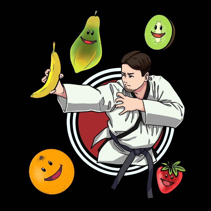 Self-Défense Vitamines Fruit Judo Fruit Victoire