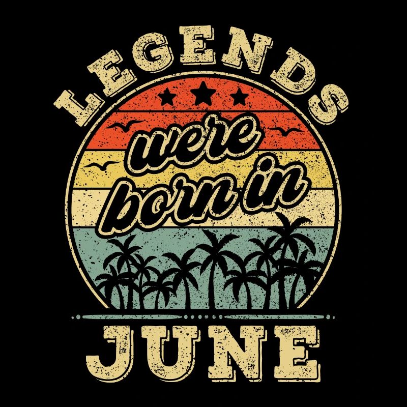 Juni Geburtstag Juni Geboren Legende Geschenk
