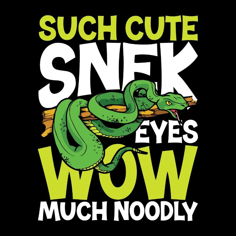 Such Cute Snek Eyes Wow Much Noodly