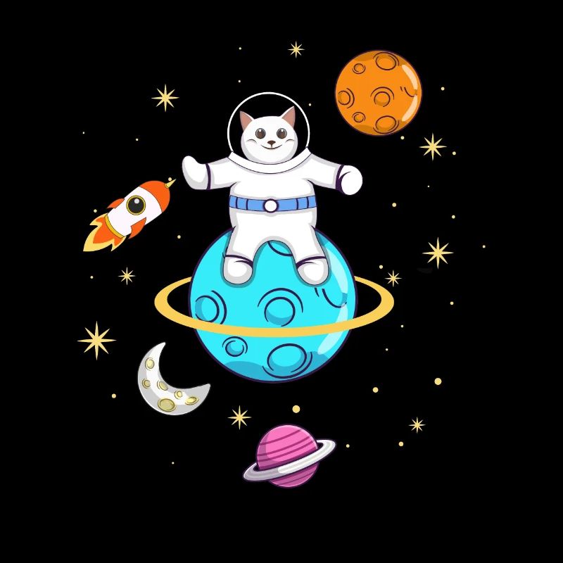 Astronaut Lovers Cat Owners