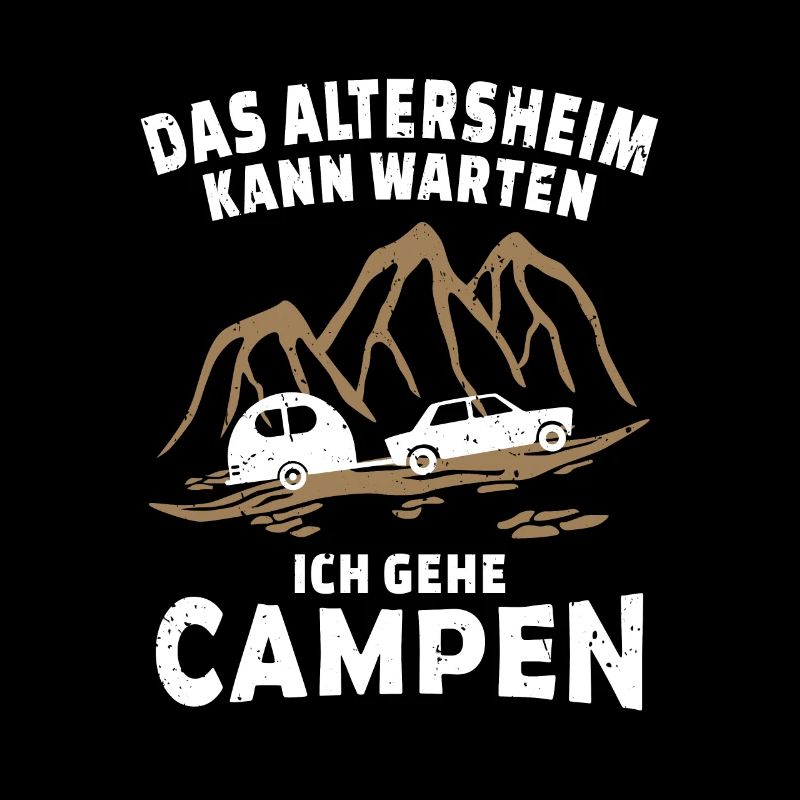 Wohnwagen Camping Rentner