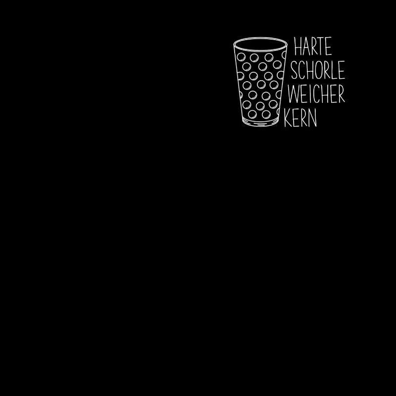 Harte Schorle Weicher Kern Lustiges