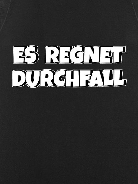 Es regnet Durchfall