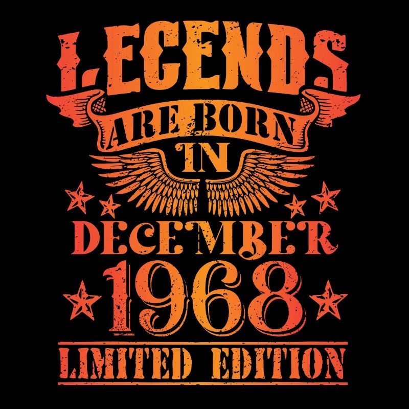 Anniversaire Décembre 1968 Edition Limitée Millésime