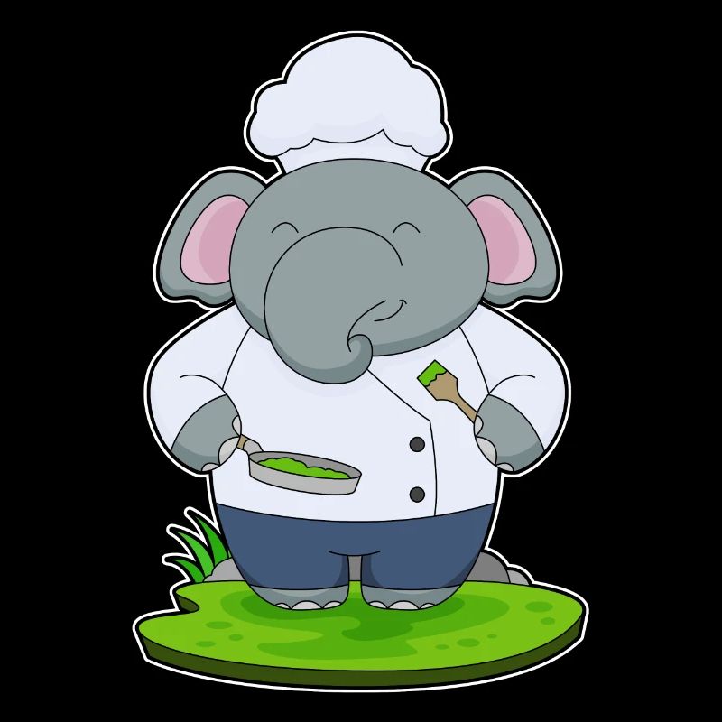 Poêle à éléphant