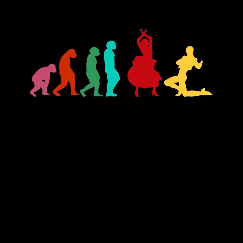 Flamenco-Tänzer Flamenco-Tanz Evolution