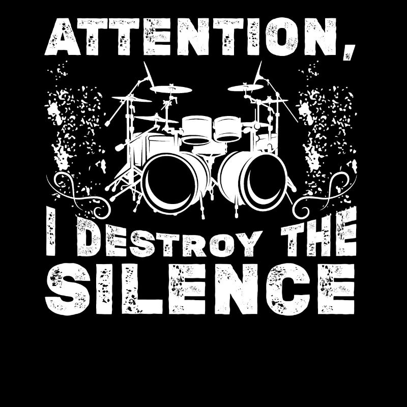 Attention, I Destroy The Silence - Drum Player