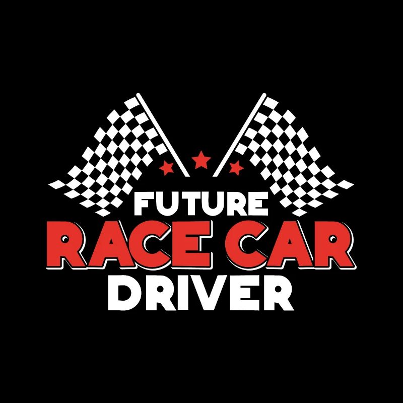 Future racing car driver - car